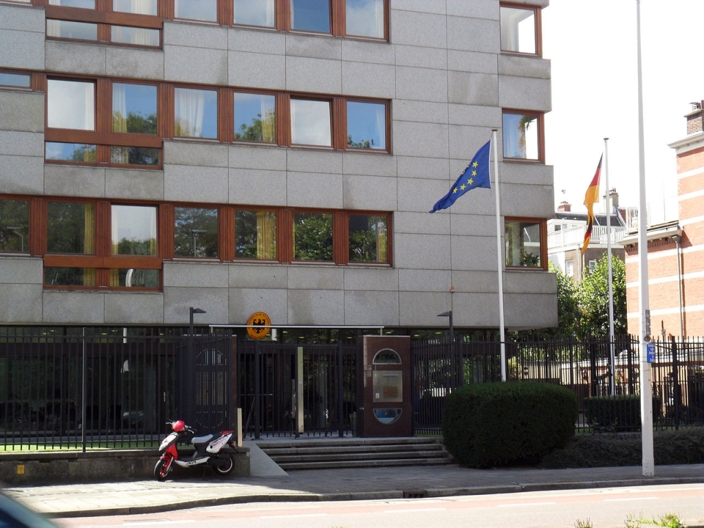 Embajada de Alemania en La Haya.
